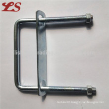 Electrical galvanized u type bolt and nut